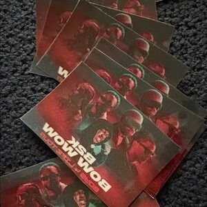 B2k/Bow wow boys 4 life tattoo- Red & Teal Graphic Set